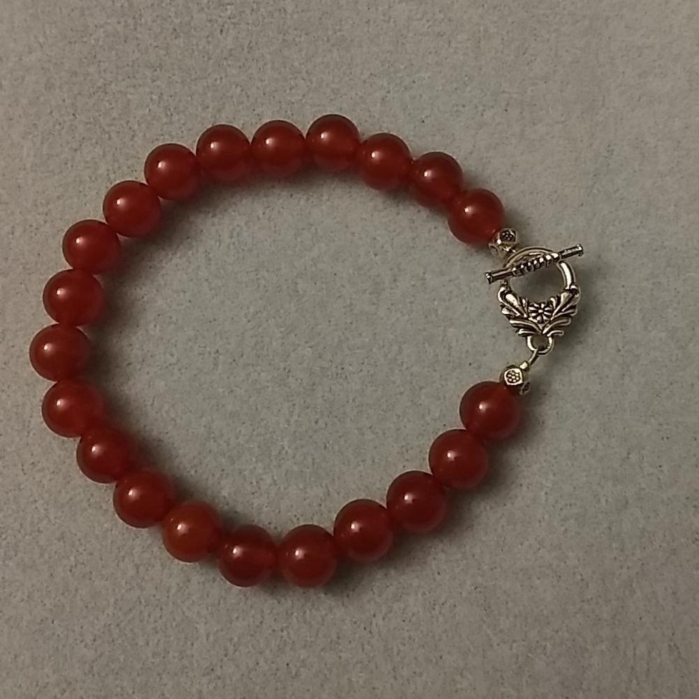Red bead bracelet